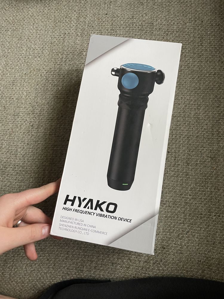 Hyako r1 pro перкусійний вібраційний масажер