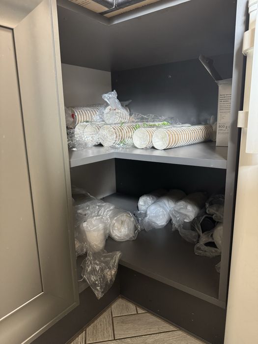 Барна стійка для кавʼярні (з гранітною плитою)