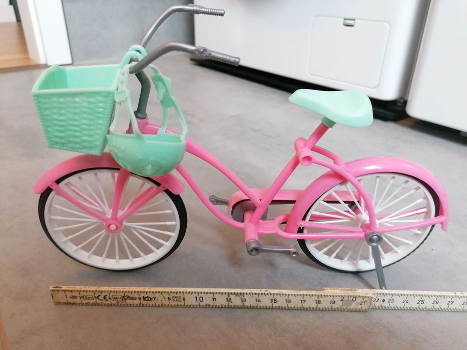 Rower dla lalki Barbie+kask