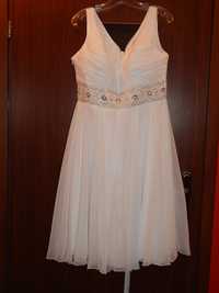 suknia ślubna krótka