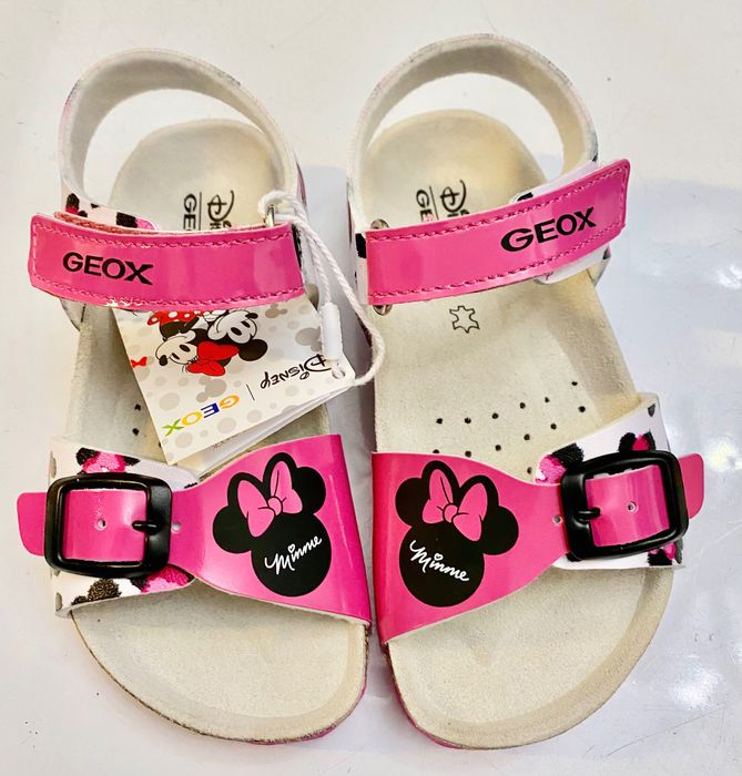 Sandały GEOX B S.Chalki  Disney Minnie Mouse Myszka Miki BLIŹNIACZKI