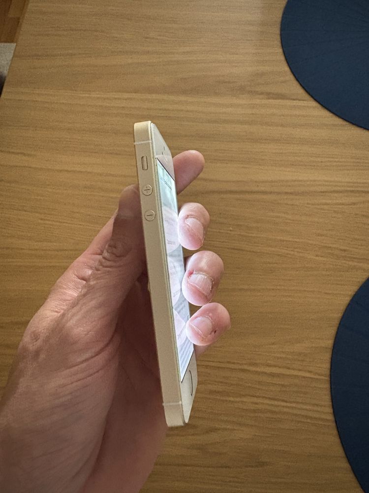 Iphone 5se gold bateria 100%