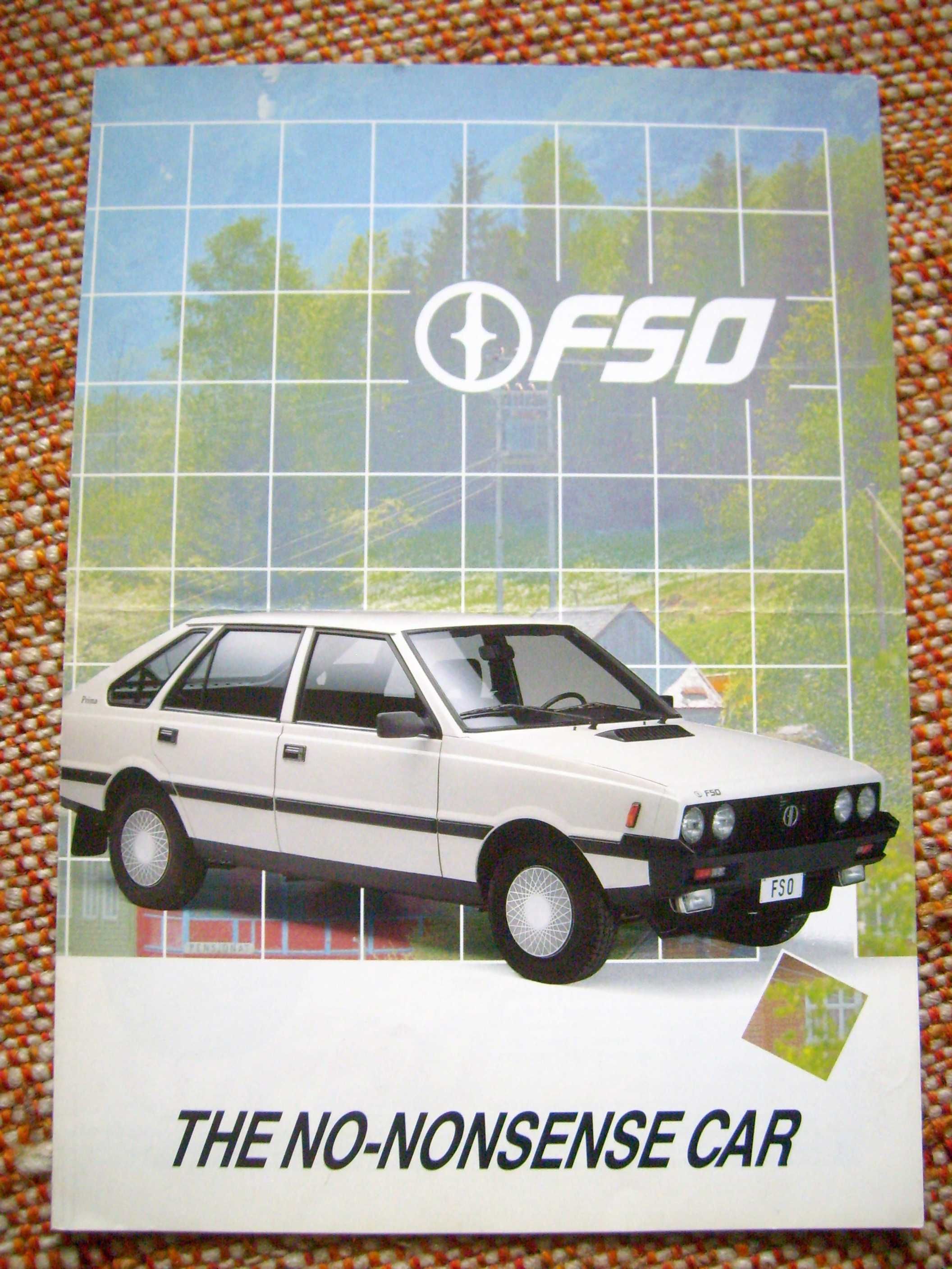 FSO Polonez Prima / Amplia (1.3/1.5/1.6) prospekt Francja, stan BDB-