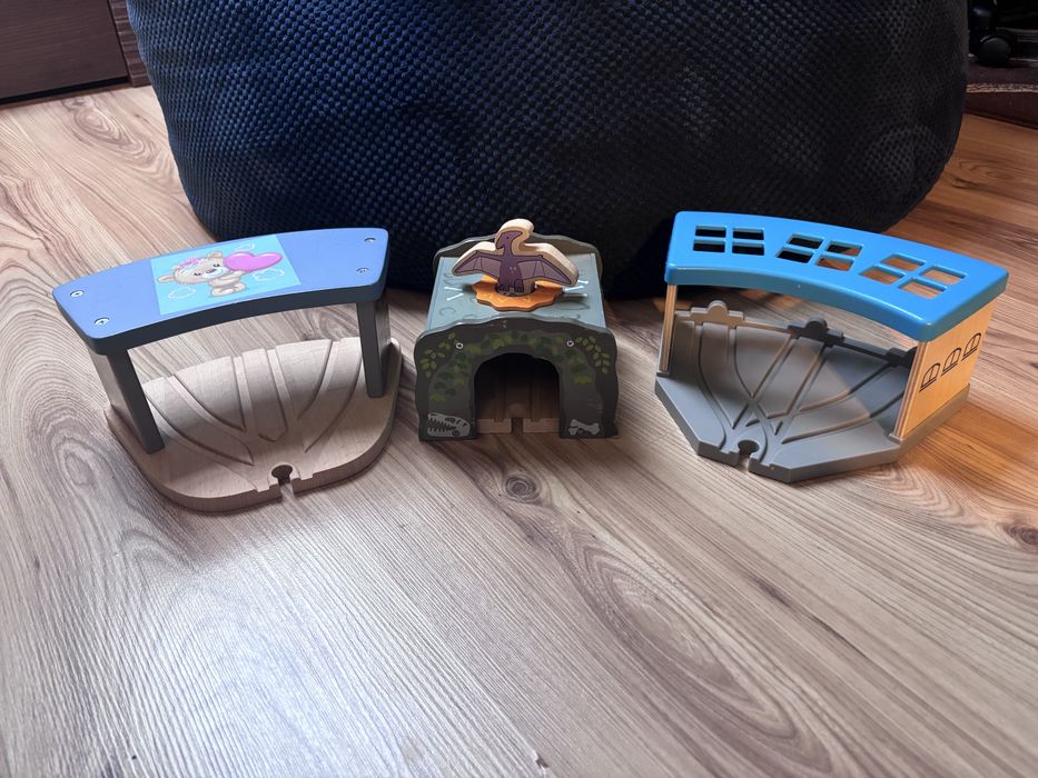 Zajezdnie i tunel Big Jigs Rail do kolejek typu Brio, Ikea