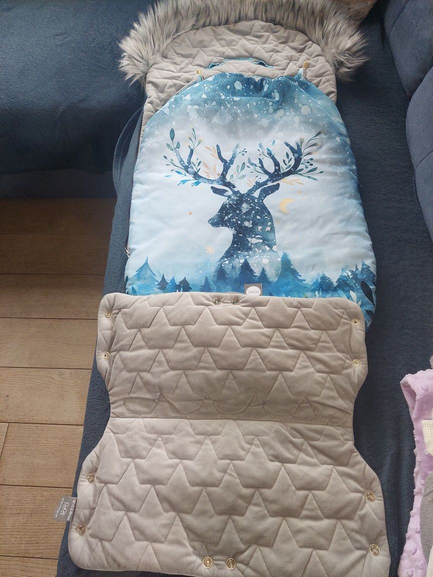 śpiworek Guga Design+mufka