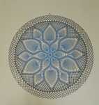 Mandala na ścianę 85 cm