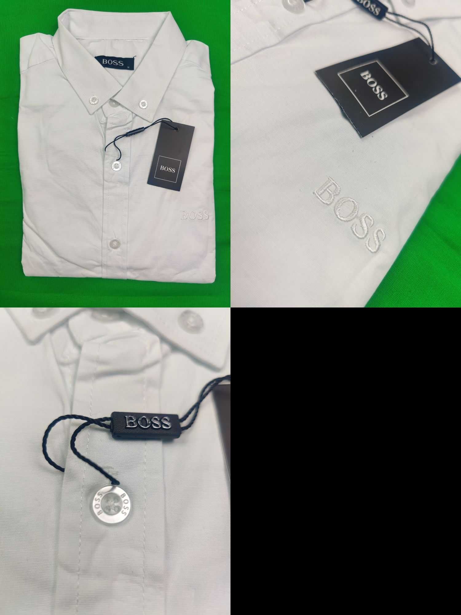 Koszule męskie M-3XL Slim Fit Hugo Boss Ralph Lauren Premium