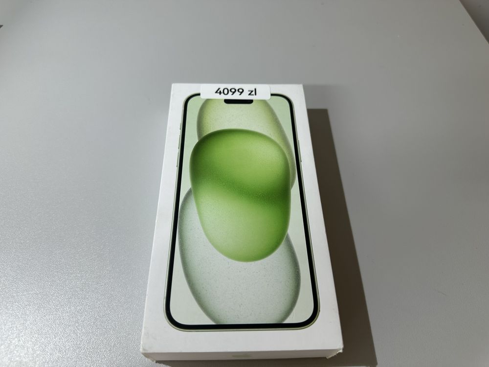 iPhone 15 plus 128 gb zielony / Bez RaT/ GW.24 / Wrocław sklep/