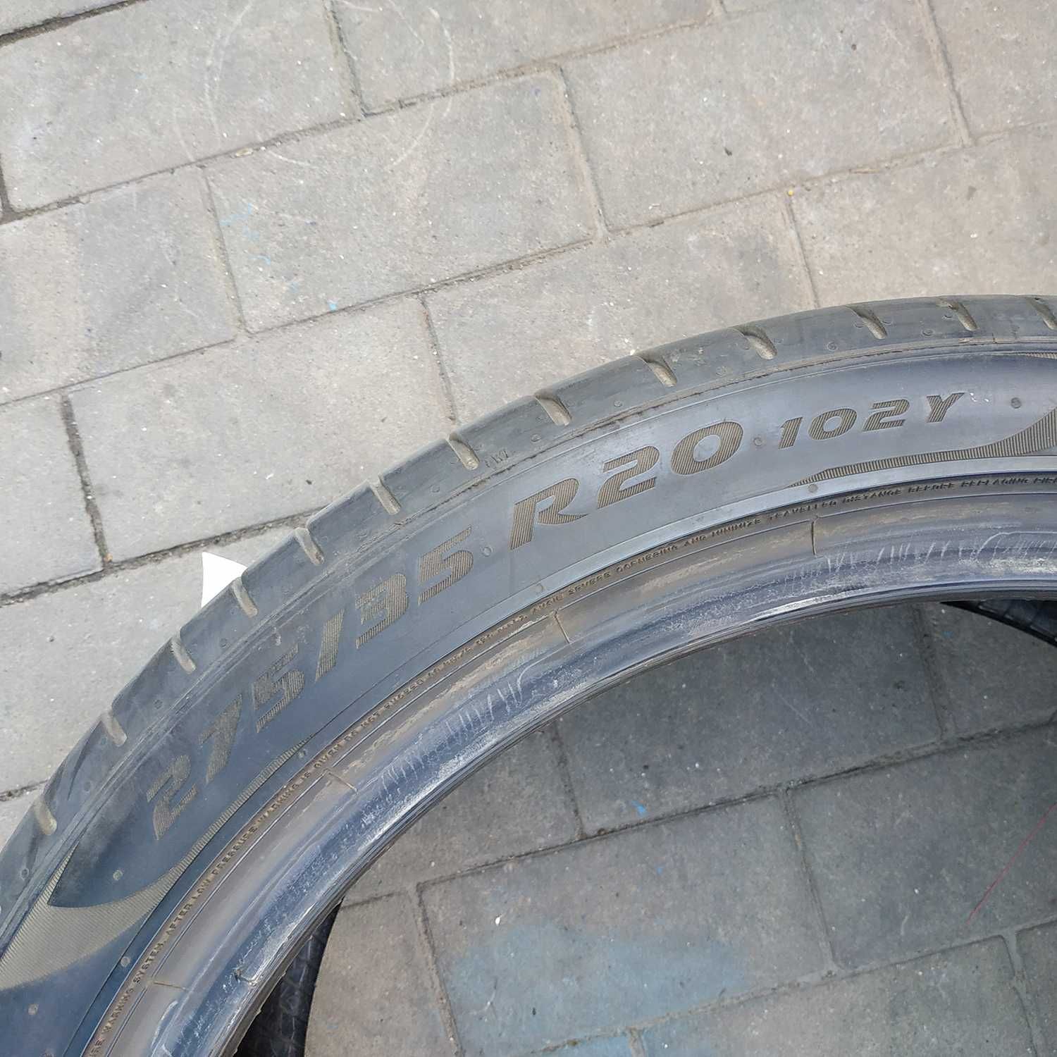 275/35 R20 Pirelli PZero PZ4 літня резина гума 1шт