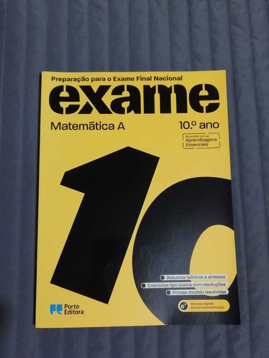 Preparação para o Exame Nacional Matemática A - 10º Ano *Novo*