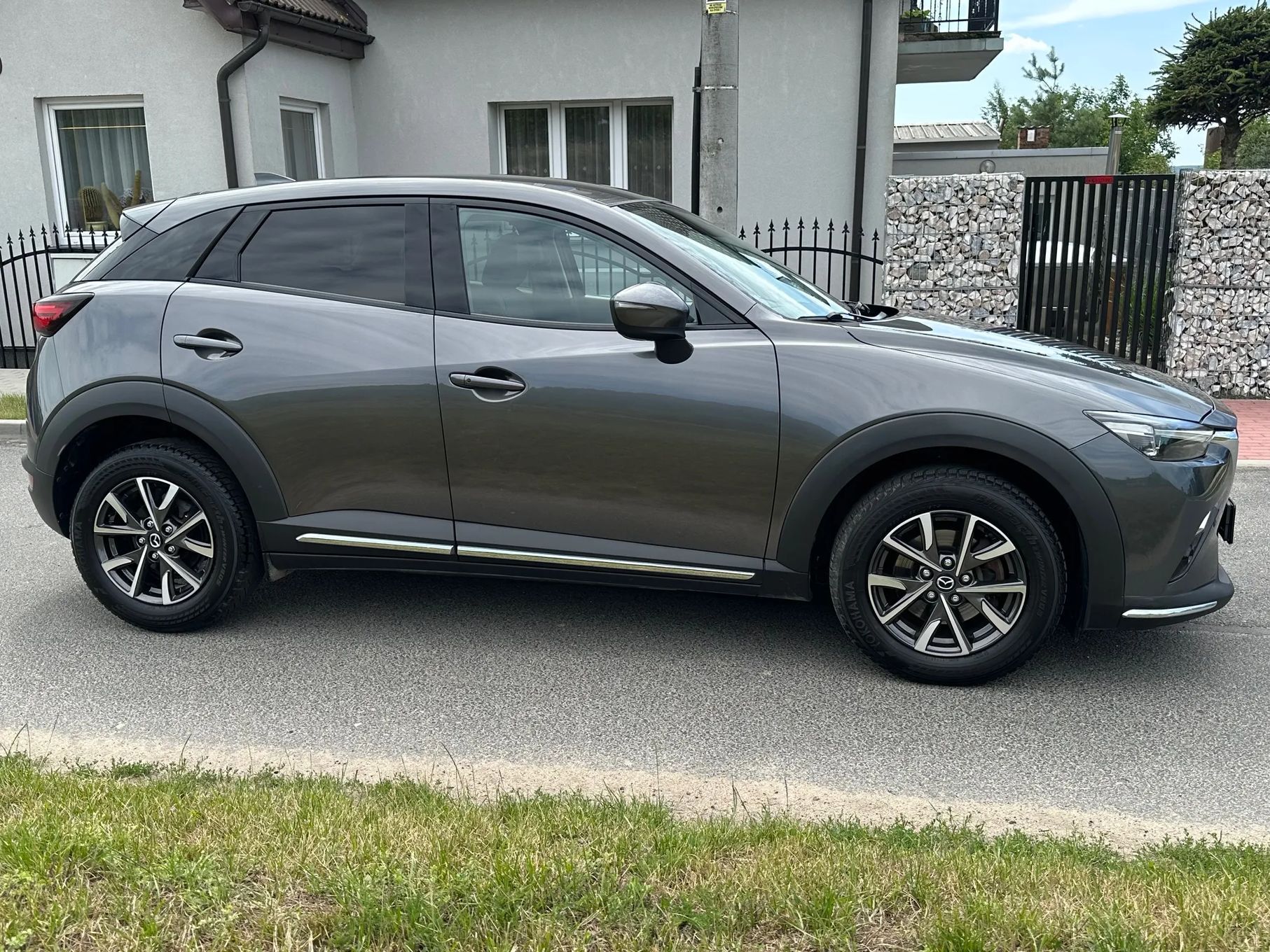 Mazda CX-3 HuD Nawi Kamera Ledy Skóra Asystent KeylessGO PEŁNY SERWIS