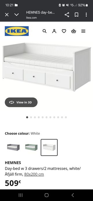 Cama Hemnes Ikea