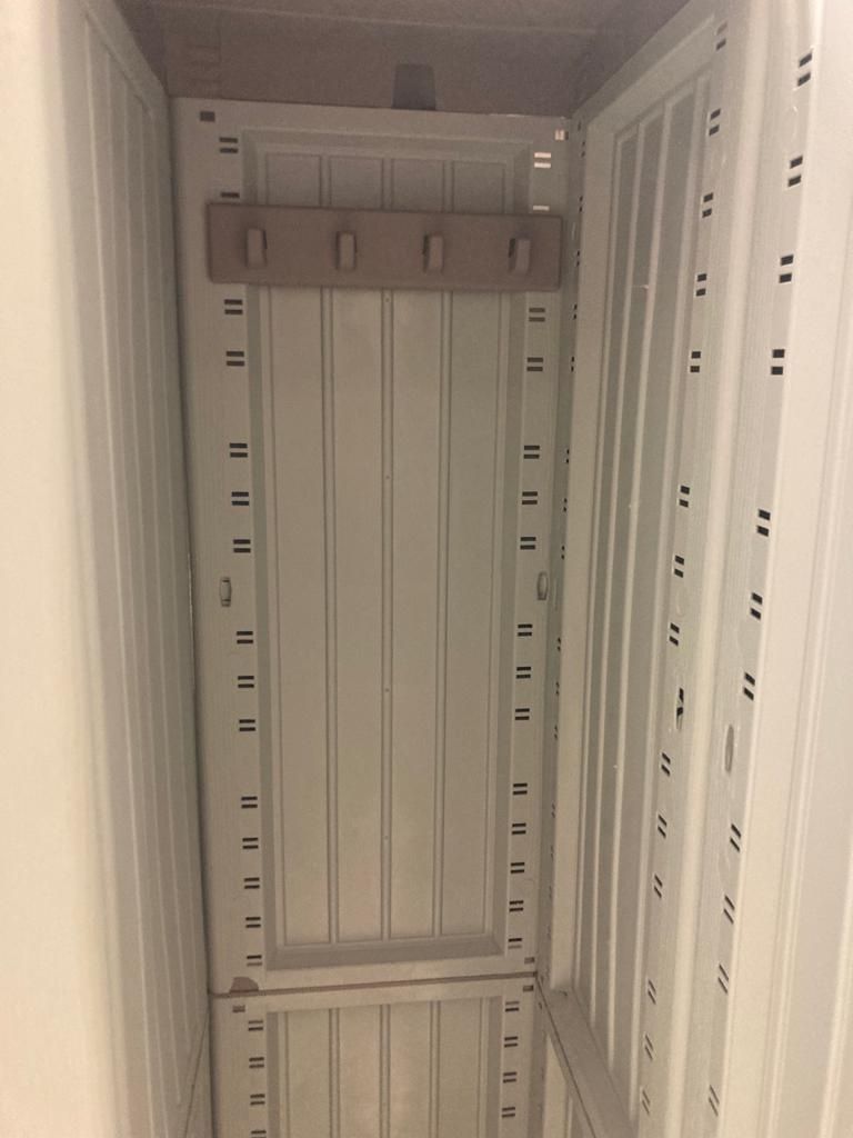 TERRY szafa szafka zewnętrzna 3-drzwiowa 102X39X172 3-regulowane półki