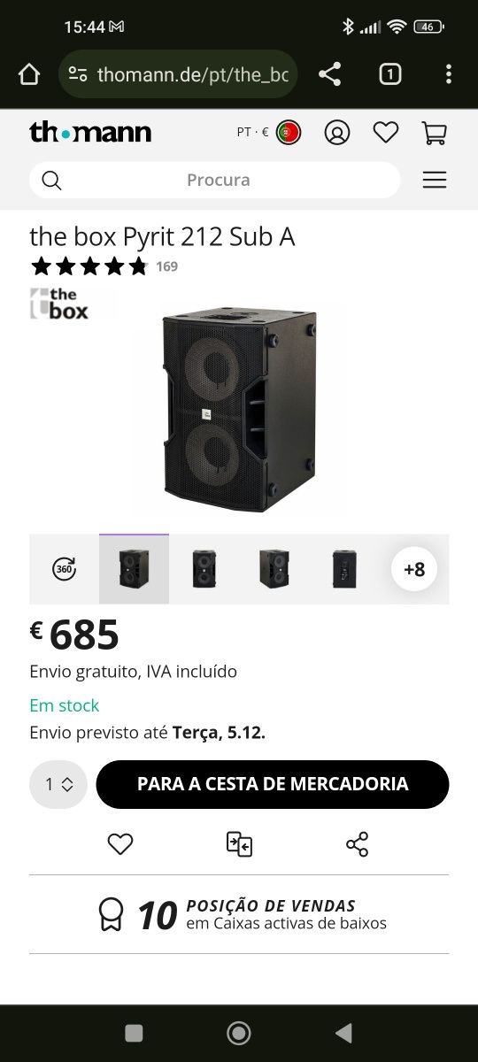 Subwoofer The box