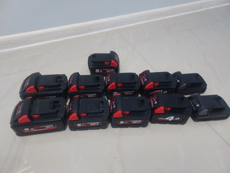 Акумулятор Milwaukee M18  5a, 4a, 1.5a