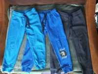 Spodnie dresowe 98/104 niebieskie