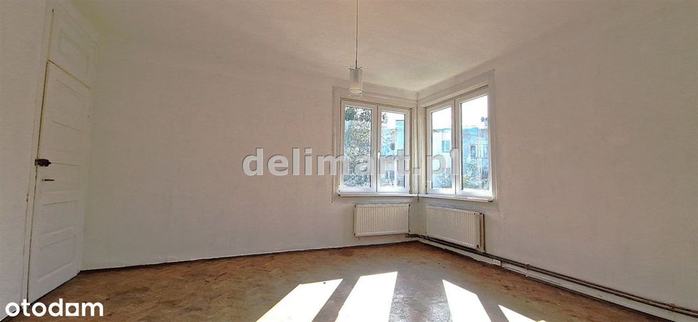 Mieszkanie z ogrodem, 3 pokoje, do remontu