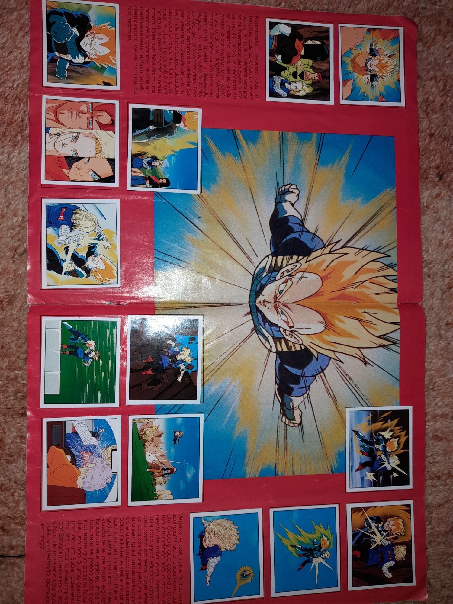 Caderneta de cromos Dragon Ball Z2 Completa