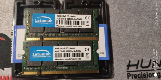 Оперативная память для ноутбука DDR2 4gb 800MHz