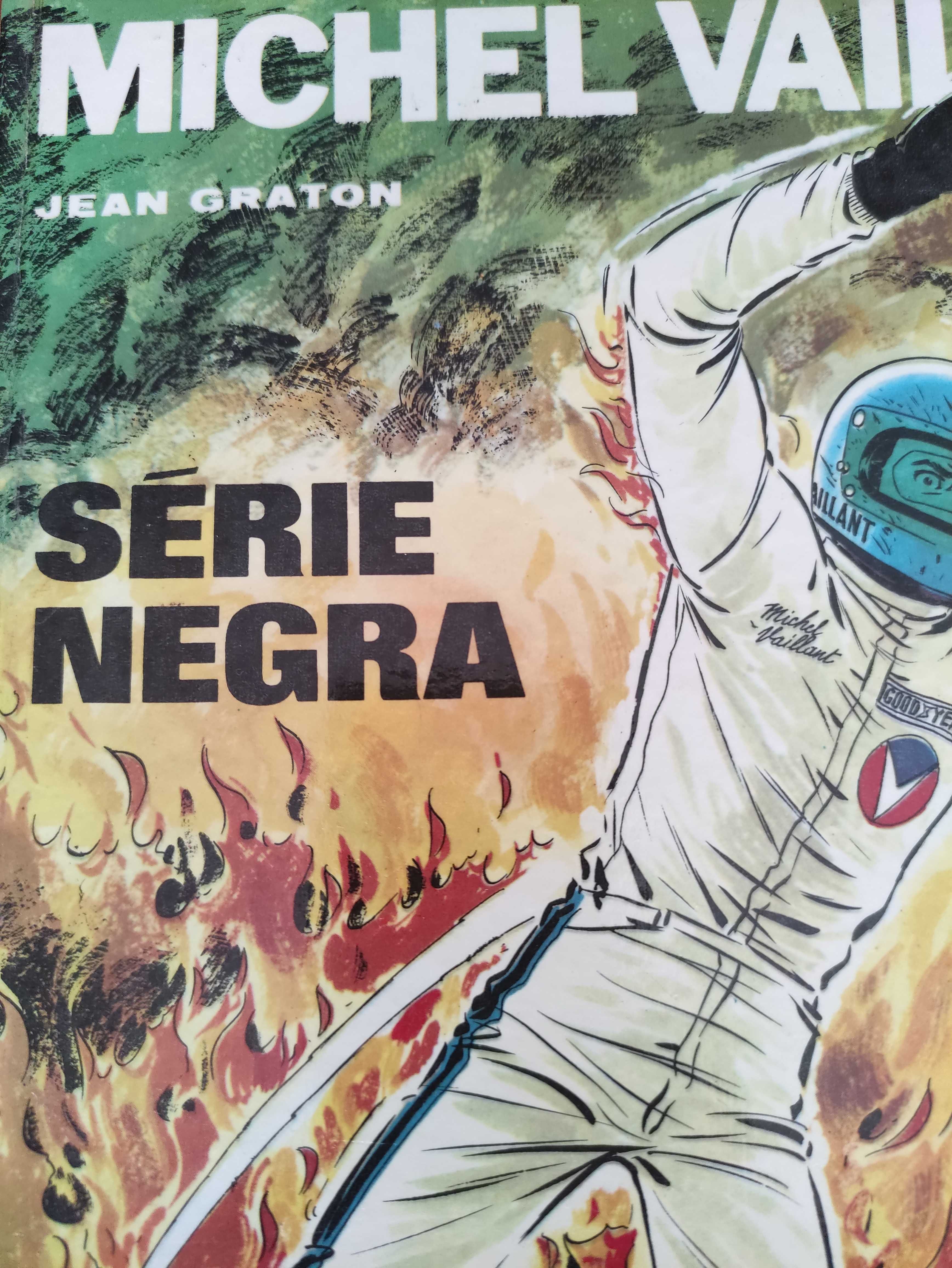 Livro de Banda Desenhada Michel Vaillant - Série Negra