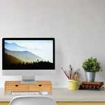 Relaxdays Stojak na monitor z bambusa