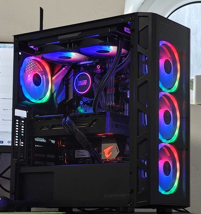 Ryzen 7 5700X, RTX 3070, 40GB RAM, 3TB SSD, AiO - komputer do gier RGB