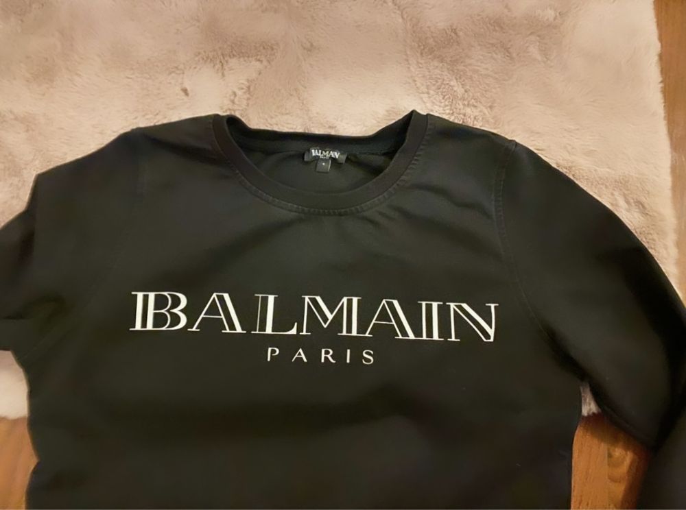 Czarna bluza Balmain XS/S