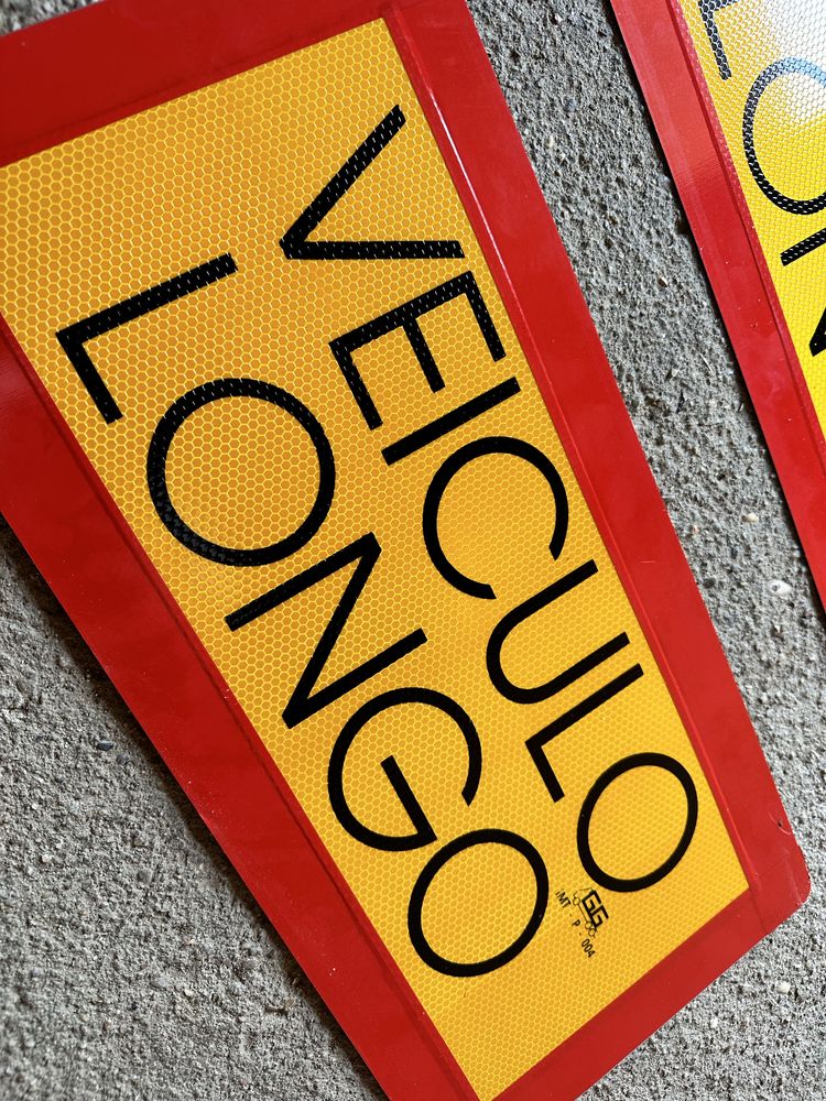 Chapas “veiculo longo”