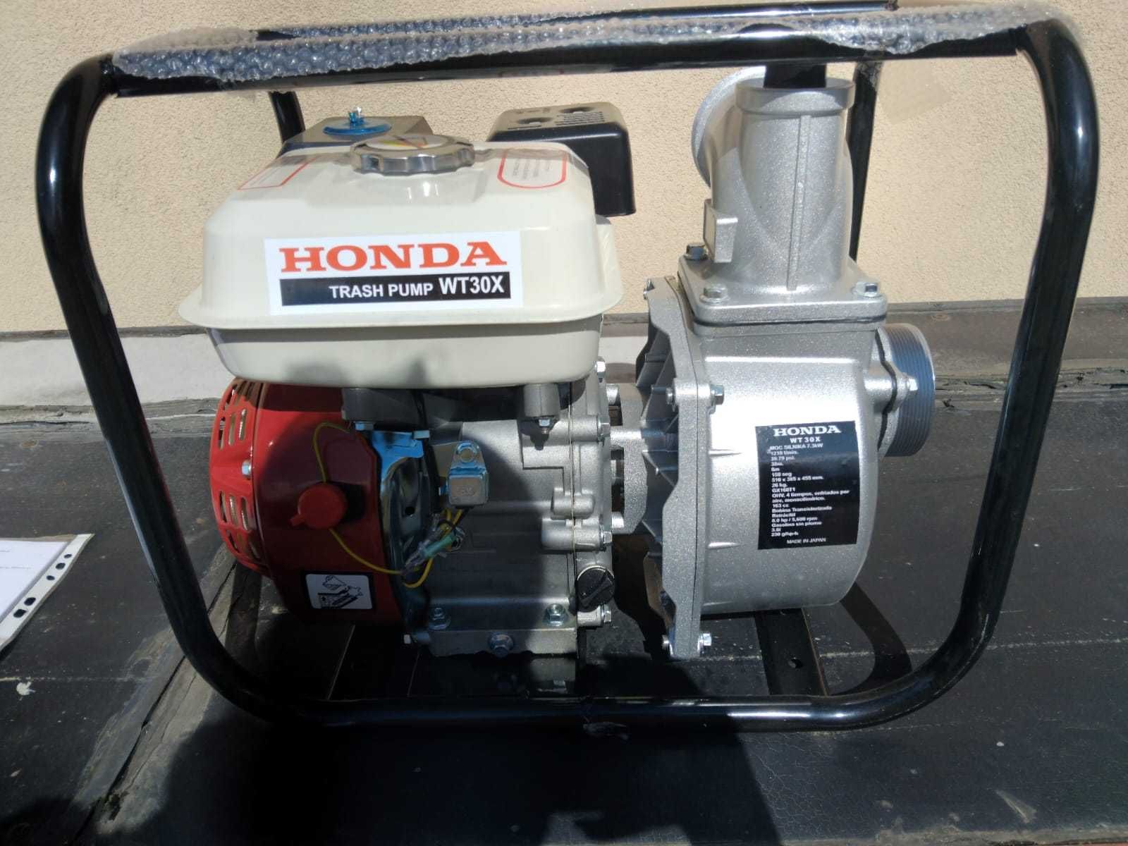 Pompa szlamowa marki Honda 8.0 do wody czystej i brudnej