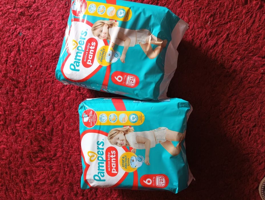Pampers Pants rozmiar 6