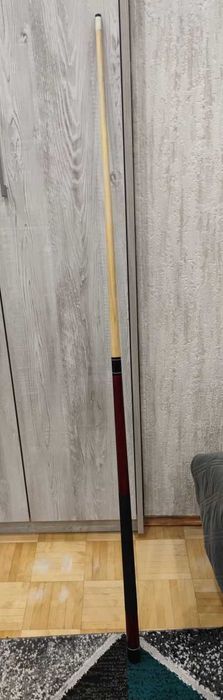 Kij bilardowy 146 cm – solidny, drewniany, skręcany
