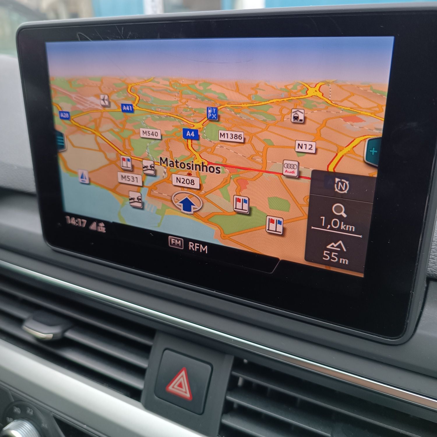 Mapas Audi MMI 4G MIBHS 2024 Europa