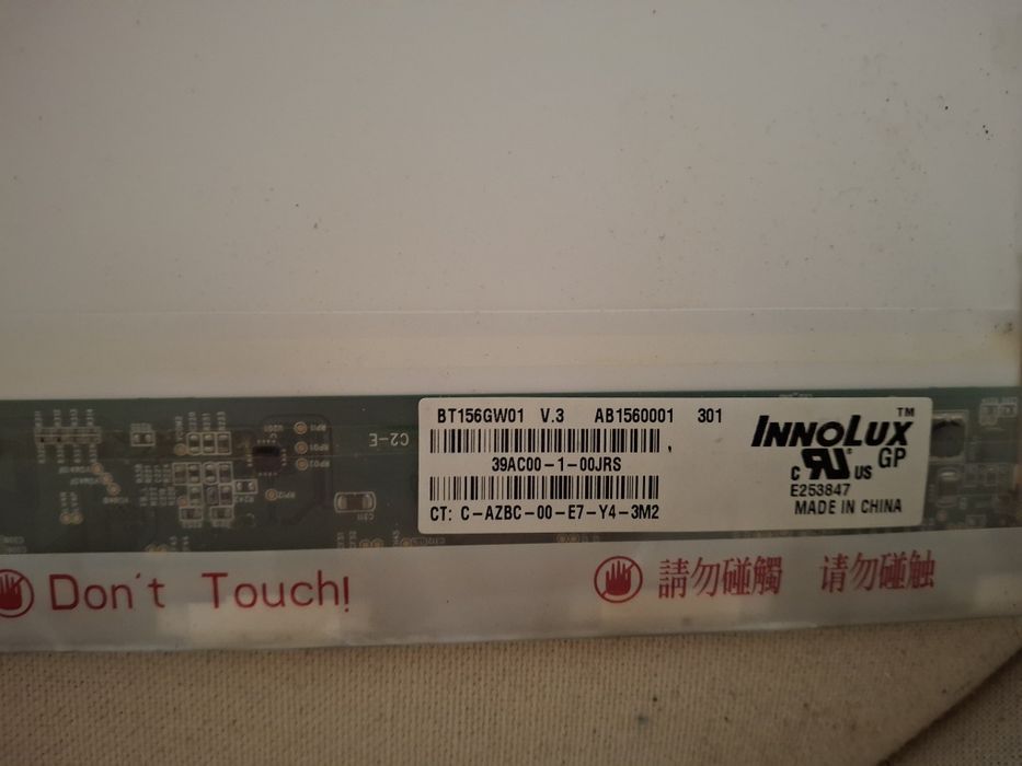 Ecra Lcd led 15.6 40 pinos