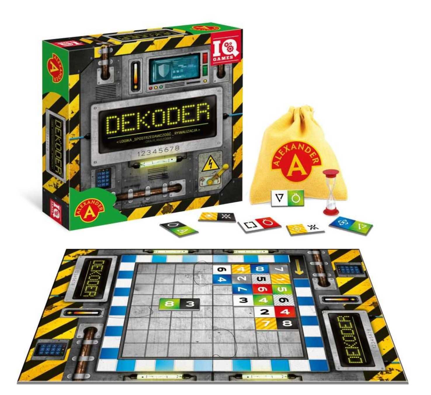 IQ Games. Dekoder - gra logiczna