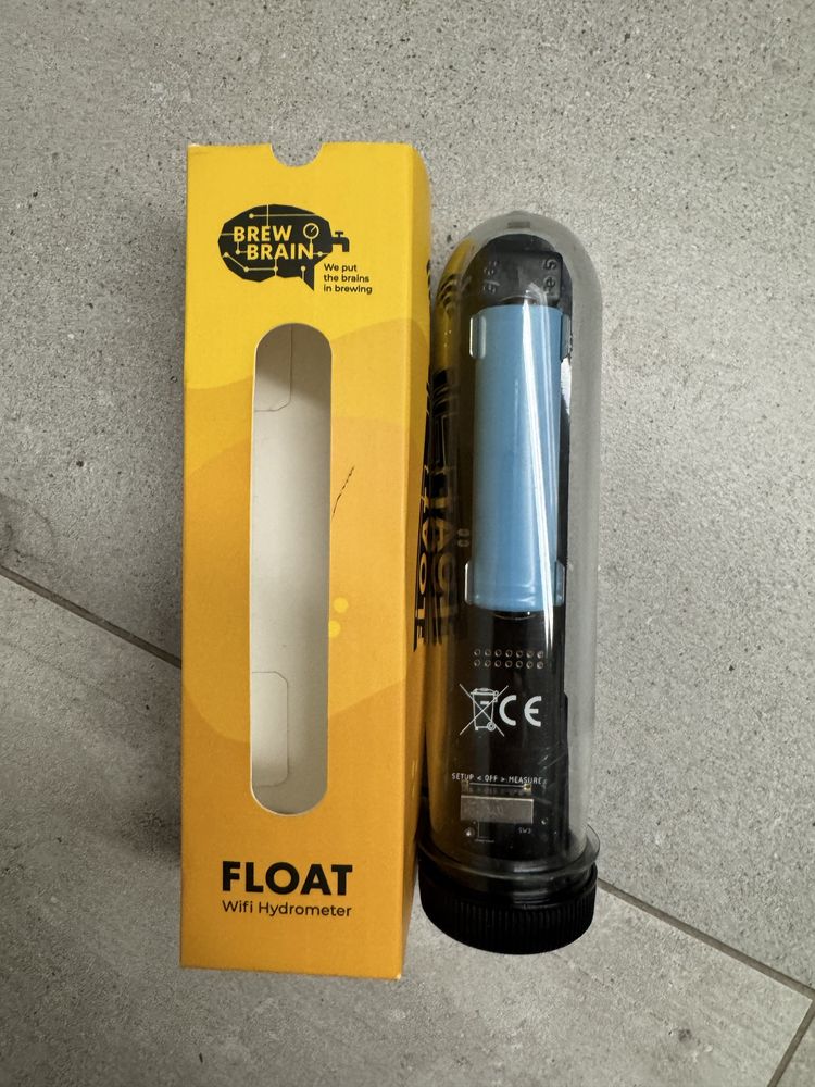Densimetro Float Cerveja BrewBrain c/ Novo