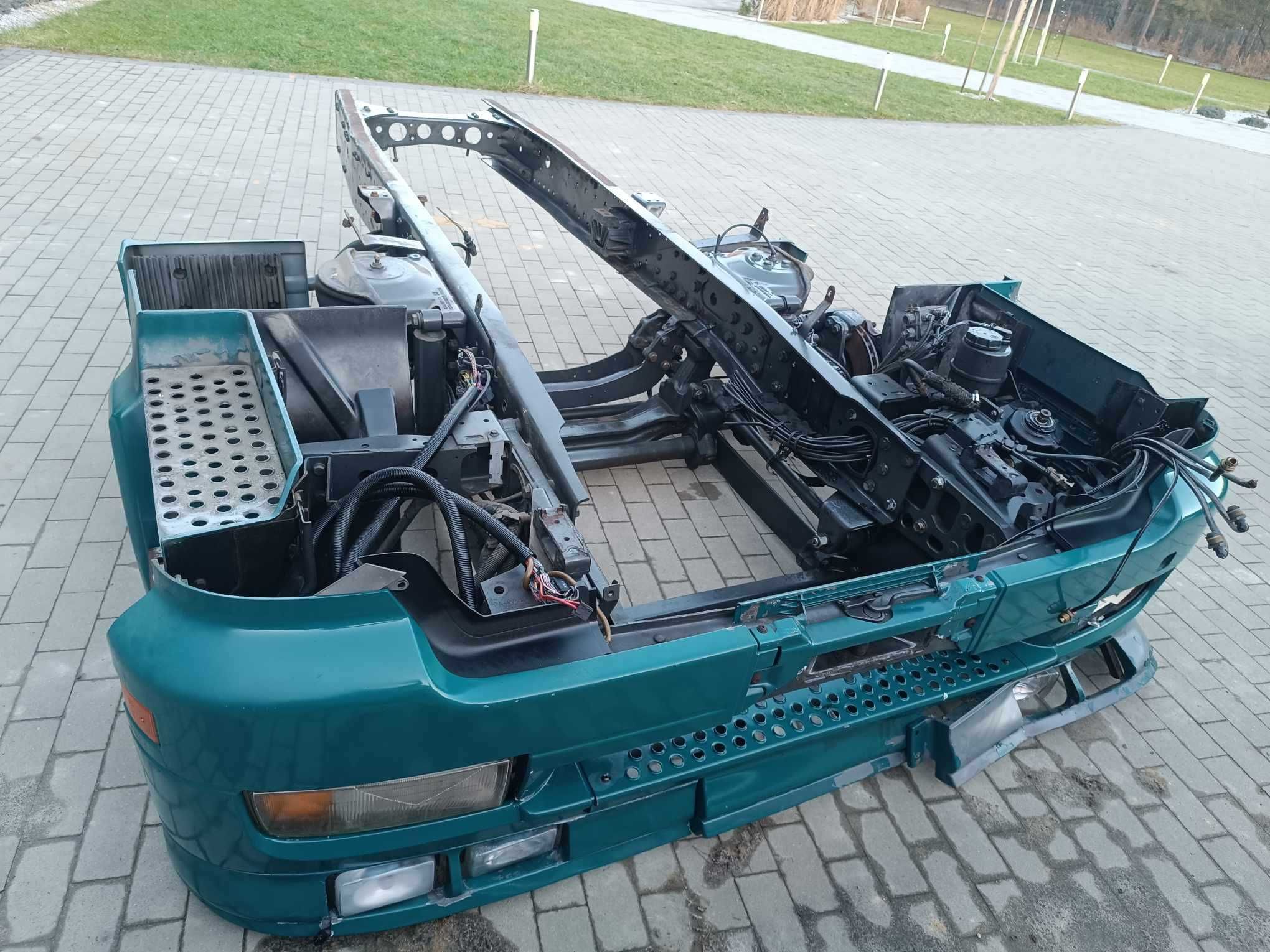 oś przednia zwrotnice Kolumna kierownicza docisk piasta Actros MP 1 2