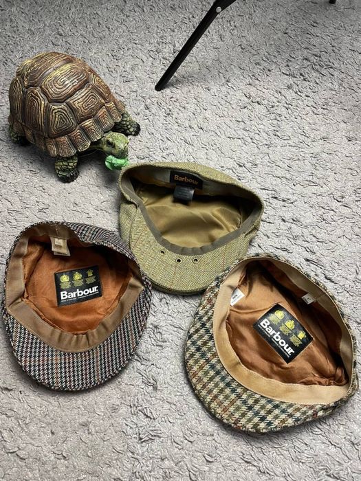 Кепка жиганка barbour вінтажна