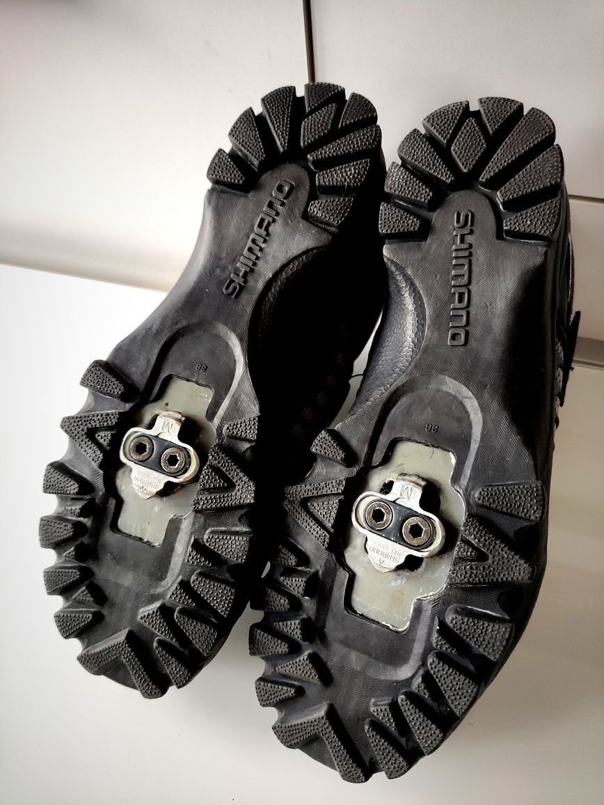 Jesienno-zimowe buty rowerowe Shimano SH-M058 Mtb SPD rozm. 38 / bloki