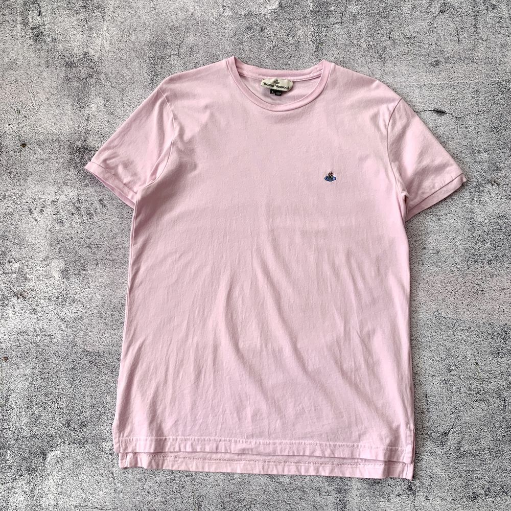 Футболка Vivienne Westwood Small Orb Logo, Pink