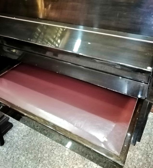 Piano Vertical Pearl River Preto