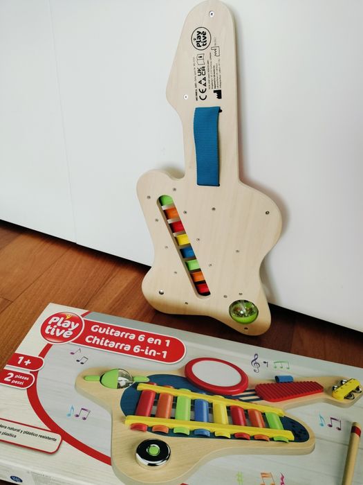 Guitarra bebé 6 em 1 +12M