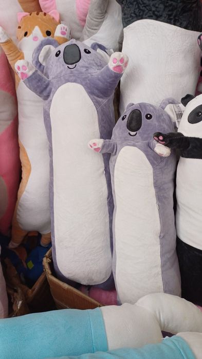 М'яка іграшка  Коала батон, подушка-обнімашка, антистрес, 90см