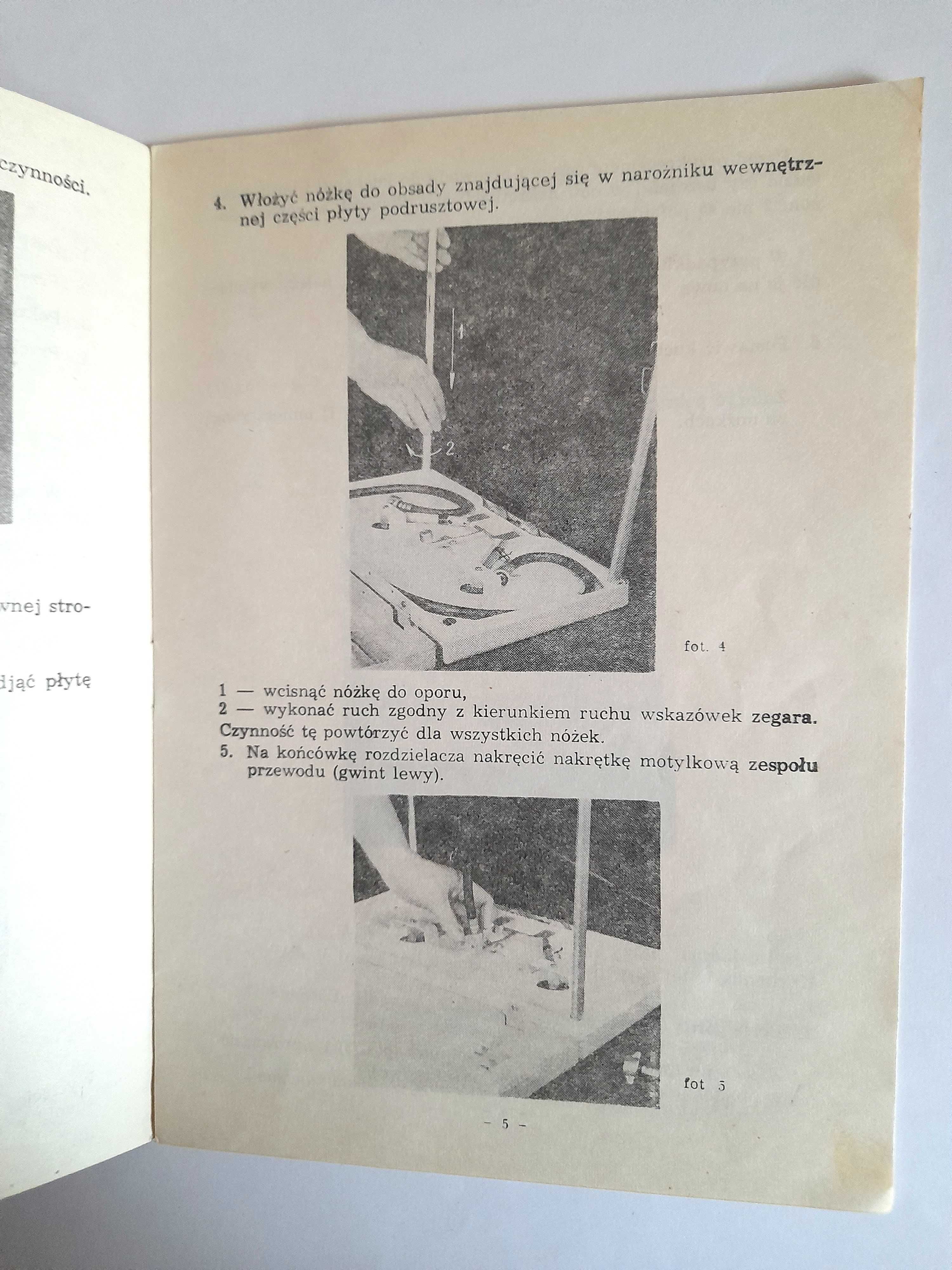 Instrukcja użytkowania. Kuchenka gazowa typ 2 GK-6 Predom-Termet