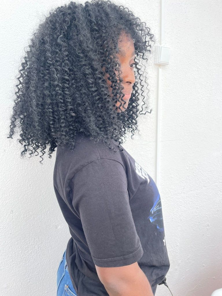 Tranças knotless/Crochet/Ponytail/Tissagem/Passion Twist