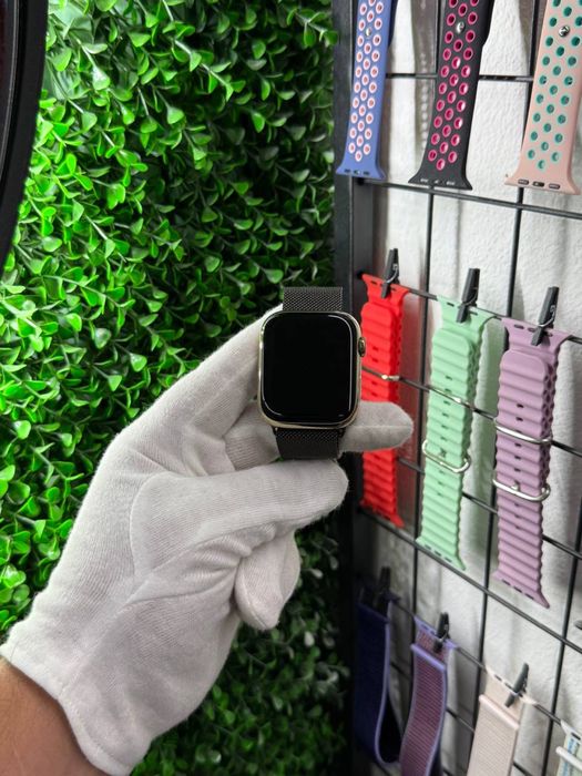 Apple Watch 7 45mm Stainless Steel Sapphire Найбільший Вибір