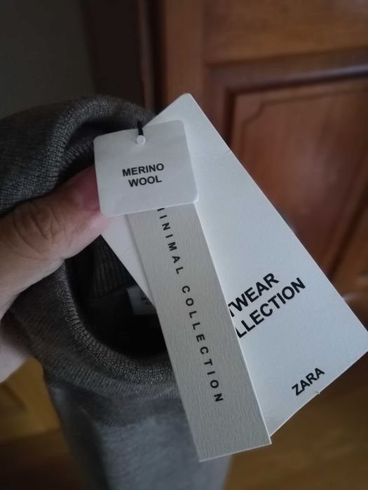Vestido ZARA lã merino