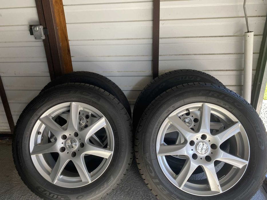 Koła felgi aluminiowe 17 KIA Hyundai 5x114,3 Nowe opony Dębica Frigo