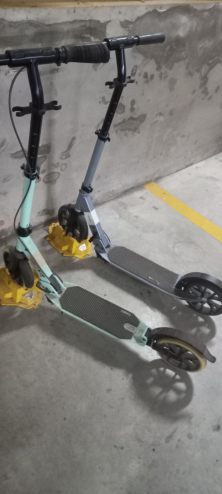 Trotinetes da Dechatlon conjunto de 3