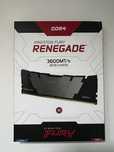 16GB 3600 DDR4 DIMM FURY Renegade Black - COMO NOVO