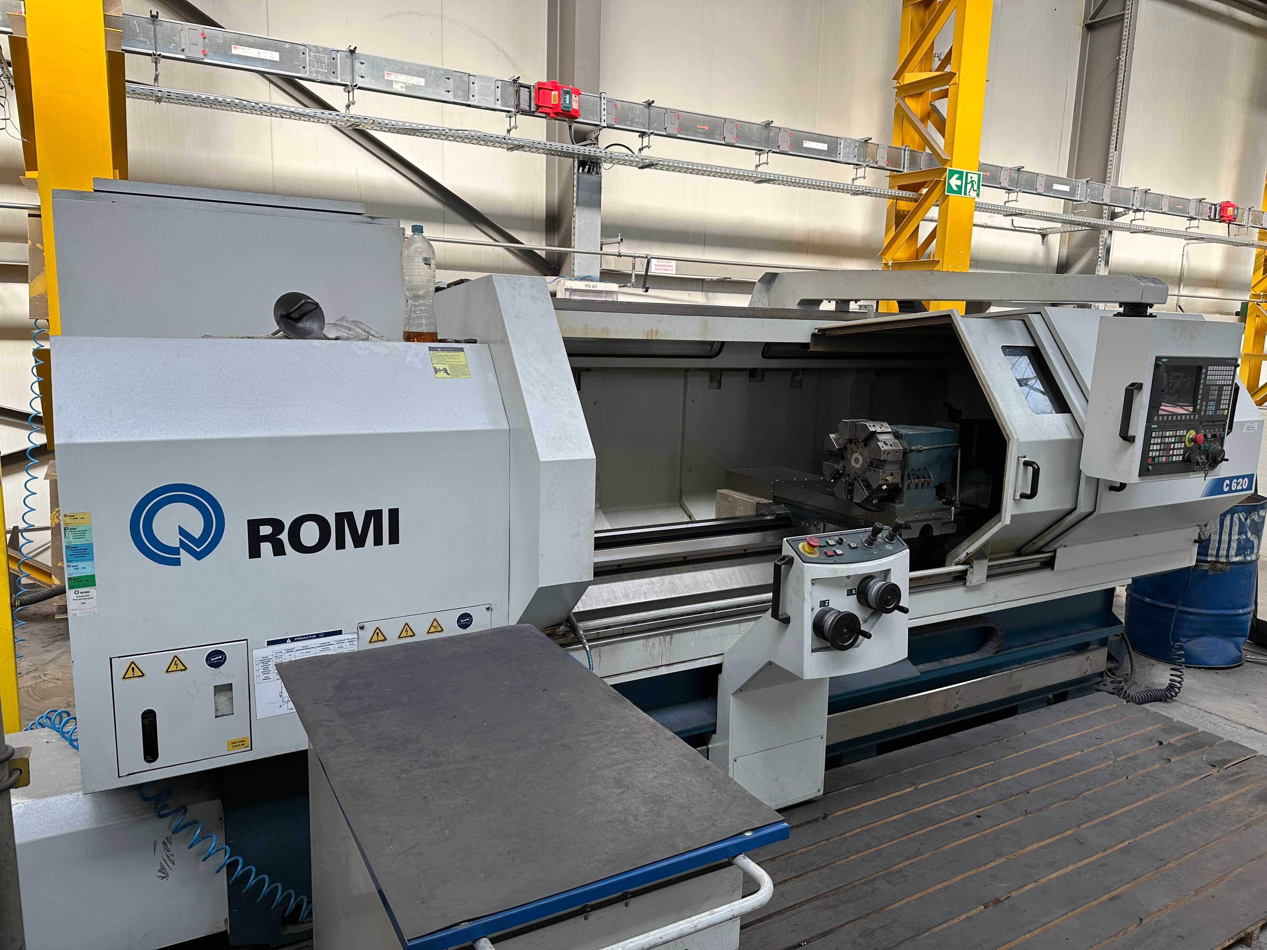 Tokarka CNC Romi C620